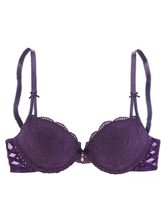 LASCANA | Push Up BH NIKOLETTA plum | 